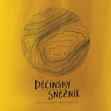 Děčínský Sněžník - vrstevnice v kruhu