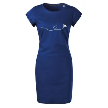 Dráha letu včely - srdce