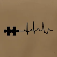 EKG puzzle rozpojené