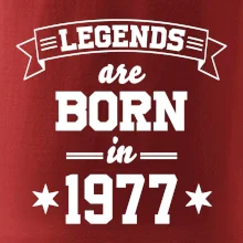 Legends are born in 1977