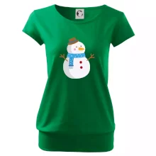 Snehuliak so šálom