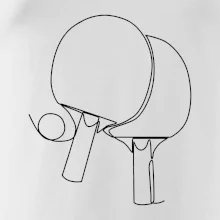 Rakety na stolný tenis jedným ťahom