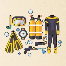 Potápačské vybavenie