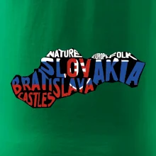 Mapy - názvy miest - Slovensko