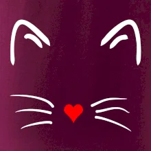 Mačka - srdce namiesto nosa