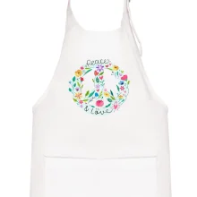 Peace and love symbol