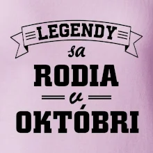 Legendy sa rodia v októbri