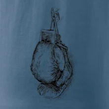 Boxerské rukavice kreslené na výšku