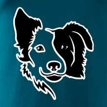 Border kólia obrys hlavy