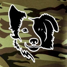 Border kólia obrys hlavy