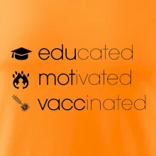 Educated motivated vaccinated