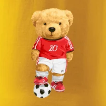 Futbalista medvedík číslo
