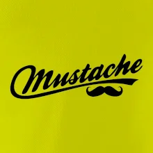 Mustache - nápis
