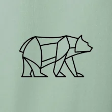 Geometria ľadový medveď chodiaci Geometria ľadový medveď chodiaci