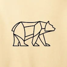 Geometria ľadový medveď chodiaci