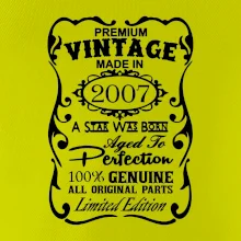 Vintage Etiketa - 2007