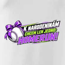 K narodeninám chcem len homerun