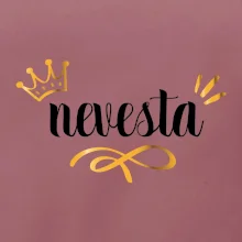 Nevesta princezná - zlatá potlač