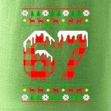 67 vianočný motív