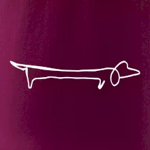 Jazvečík - kreslený Jazvečík - kreslený