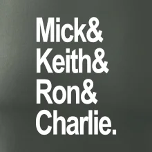 Mick Keith Ron Charlie