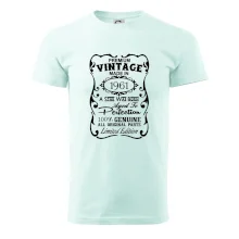 Vintage Etiketa - 1961