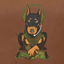 Bojový doberman (Pecka design)