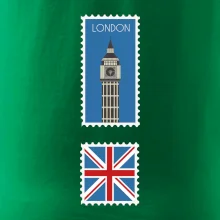 Londýn známka farebná