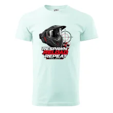 Paintballová maska – Respawn, Reload, Repeat