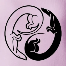 Jazvečíky - Jin jang