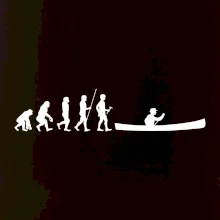 Evoluce kanoe stará