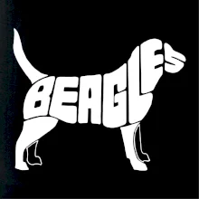 Bígl - nápis v tele Bígl - nápis v tele