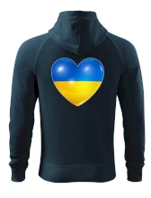 Ukrajina srdce vlajka