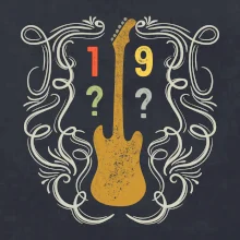 Rock narodeniny vintage