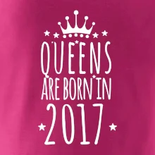 Queens are born in 2017