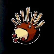 Gaštanový ježko Gaštanový ježko