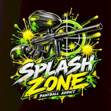 Neónový zásah – Splash Zone paintball