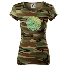 Mandala zelenožlutá Mandala zelenožlutá