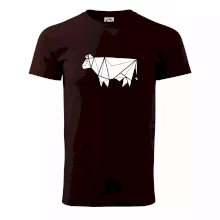 Origami krava z boku