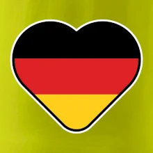 Germany love veľké - Nemecká vlajka