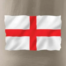 Anglická vlajka vejúca