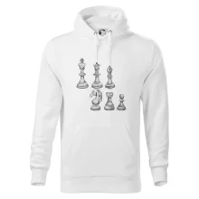 Šachové figúrky kreslené