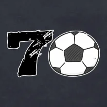 Futbal okrúhle narodeniny 70