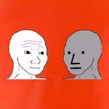 Wojak (Feels Guy) a NPC Wojak (Feels Guy) a NPC