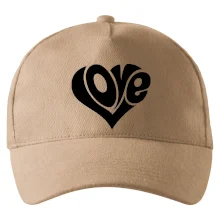 Love nápis jednoduchý