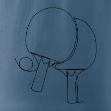 Rakety na stolný tenis jedným ťahom