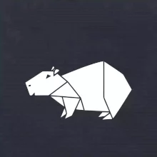 Origami kapybara