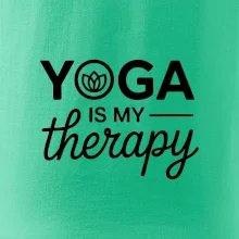 Yoga Is My Therapy nápis