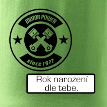 Motor power since (vlastný ročník)