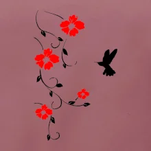 Kvetina a vtáčik